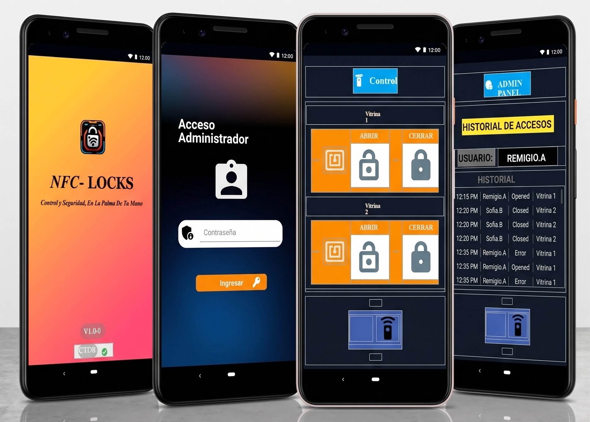 App para controlar la cerradura NFC